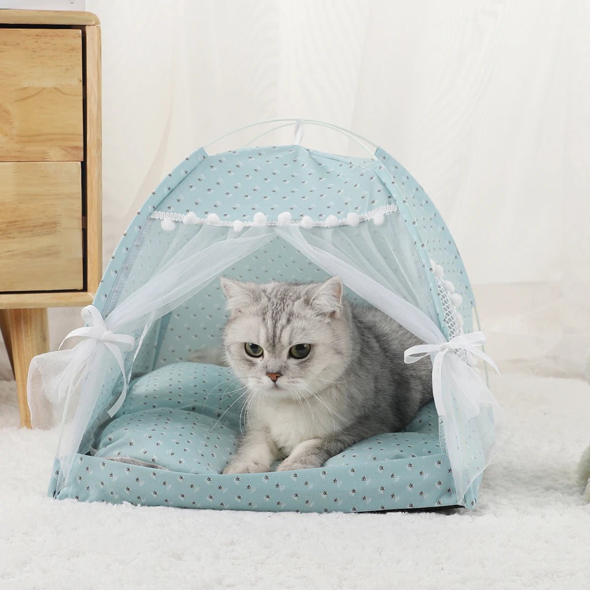 Lit pour chat / tente de couchage™ - Griffe de Moustache