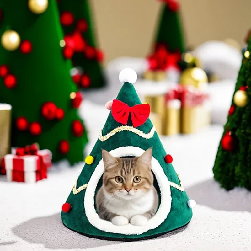 Lit pour Chat / Sapin de Noël™ - Griffe de Moustache