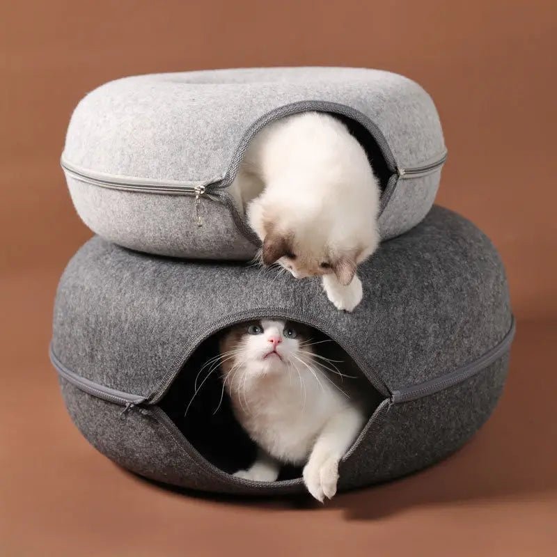Lit pour chat / lit donut™ - Griffe de Moustache