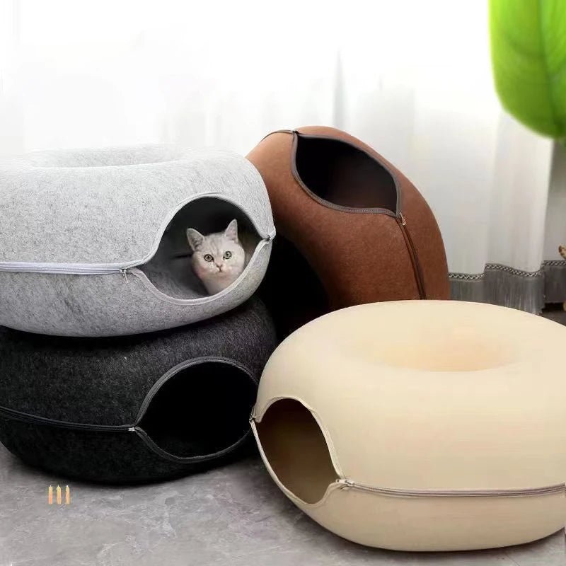 Lit pour chat / lit donut™ - Griffe de Moustache