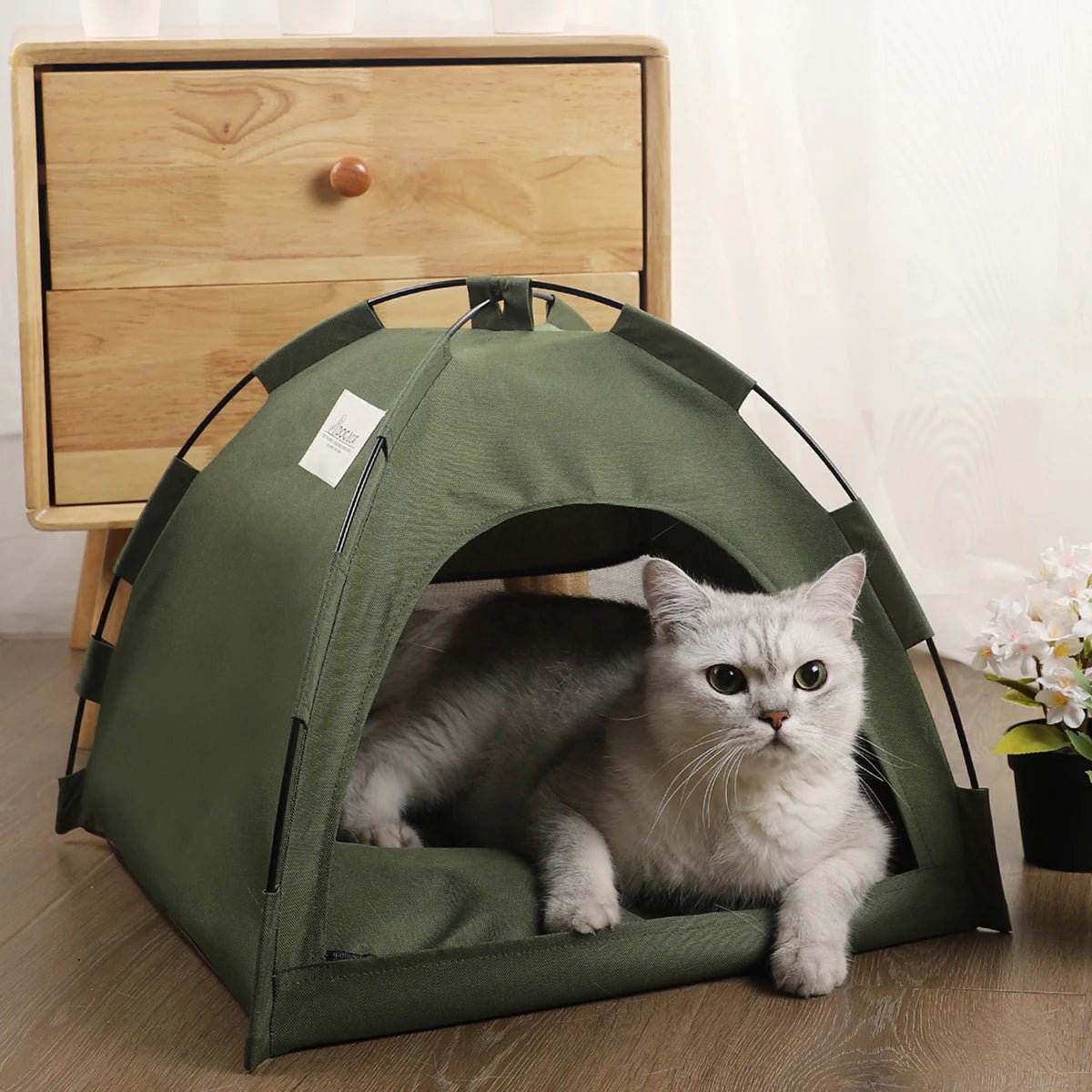 Lit pour chat / tente de couchage™ - Griffe de Moustache