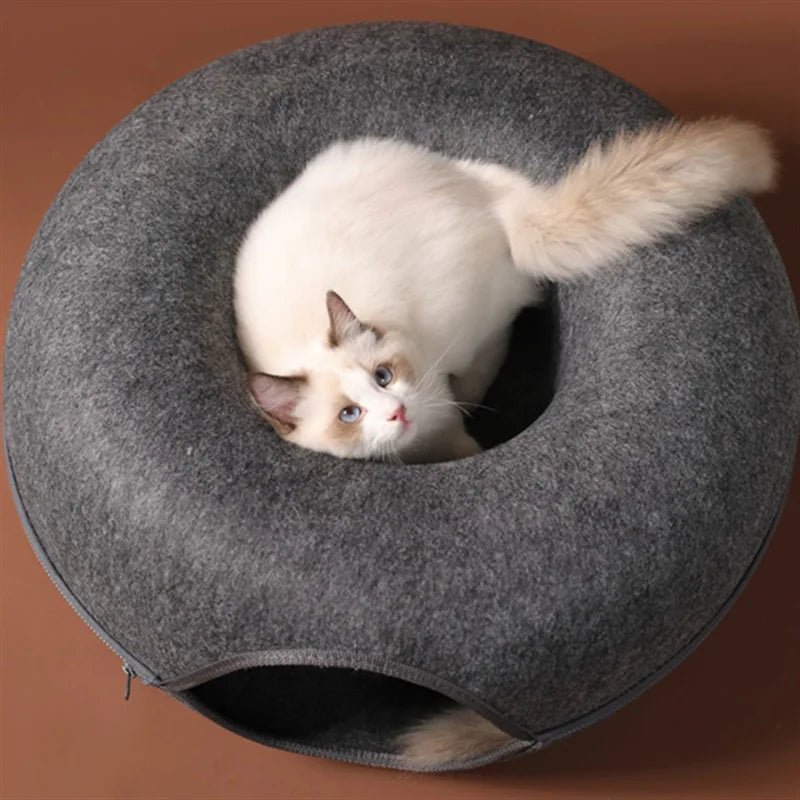 Lit pour chat / lit donut™ - Griffe de Moustache
