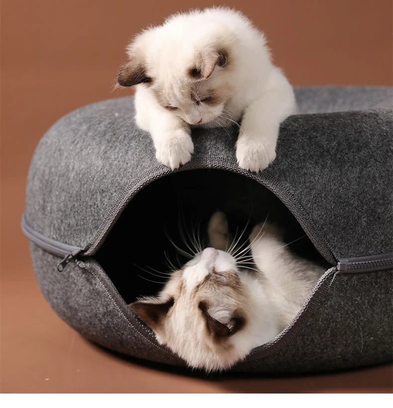 Lit pour chat / lit donut™ - Griffe de Moustache