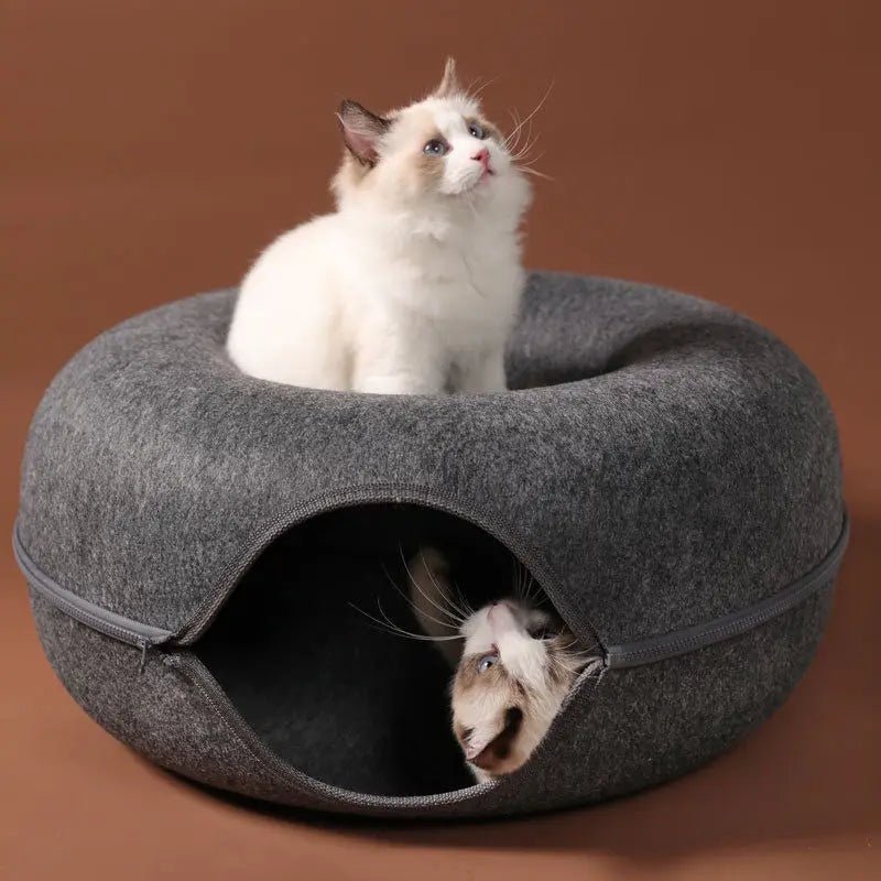 Lit pour chat / lit donut™ - Griffe de Moustache